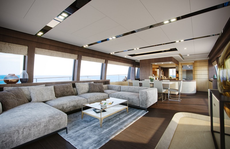Hệ thống ánh sáng trong thiết kế nội thất du thuyền