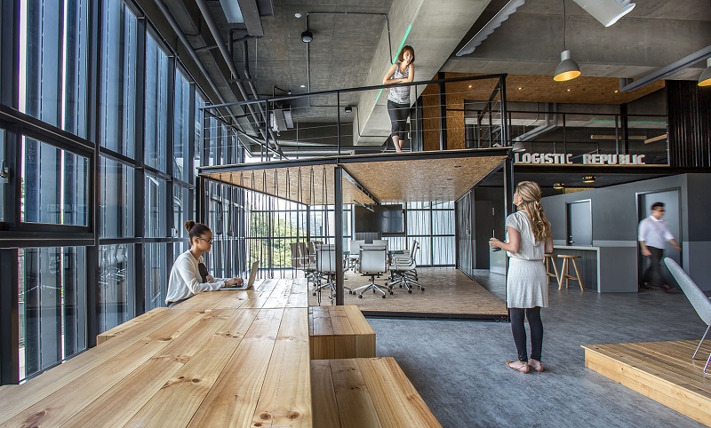 Ý tưởng thiết kế nội thất đep cho không gian mở cửa công ty