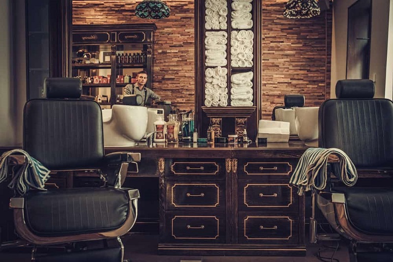 Thiết kế nội thất barber shop phong cách cổ điển
