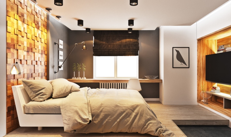 Thiết kế nội thất phòng ngủ đơn giản đẹp
