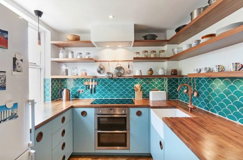 Với phong cách Mid Century modern sẽ làm cho gian bếp nhà bạn trông lớn hơn và sáng hơn dù cho không gian có nhỏ đi chăng nữa