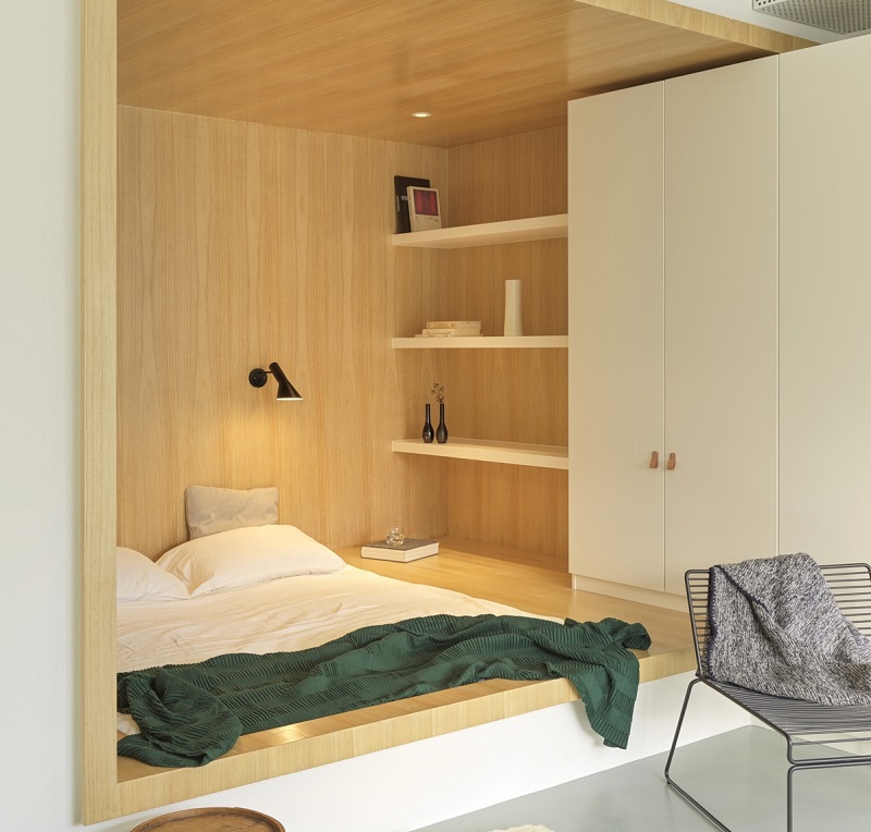 Mẫu phòng ngủ đẹp phong cách tối giản